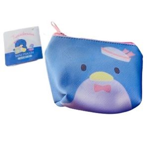 Sanrio Tuxedosam Boat Type Cosmetics Small Pouch Bag 4.3” (W) × 3” (H) × 2” (D)
